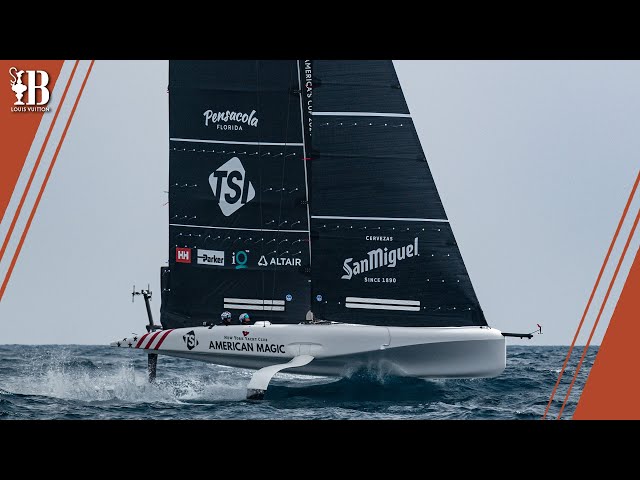 BACK TO BUSINESS IN BUZZING BARCELONA | Day Summary - 8th April | America's Cup
