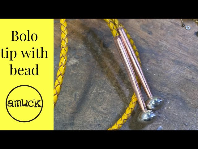 Making a conical shaped bolo tip