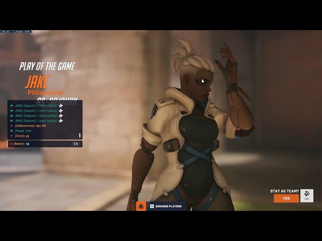 WHAT 75+% ACCURACY OF SOJOURN LOOKS LIKE ! POTG! JAKE SOJOURN GAMEPLAY OVERWATCH 2 SEASON 5