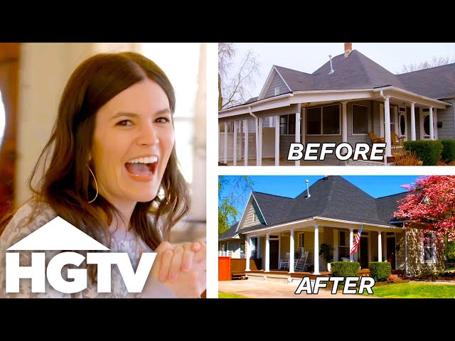 Wraparound Porch and New Roof Added to 1902 Home | Fixer to Fabulous | HGTV