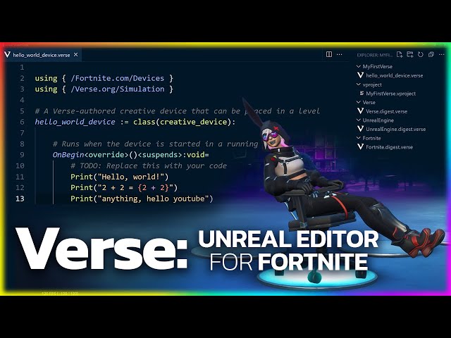 Programming Fortnite: Verse in UEFN