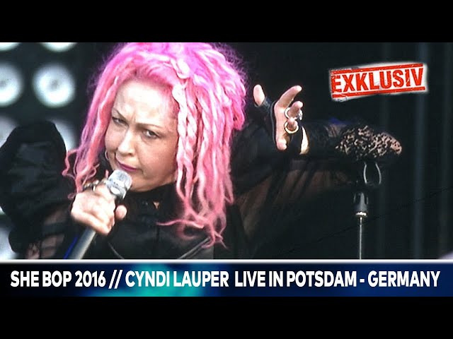 She Bop // Cyndi Lauper live in Germany - City Festival Potsdam 2016