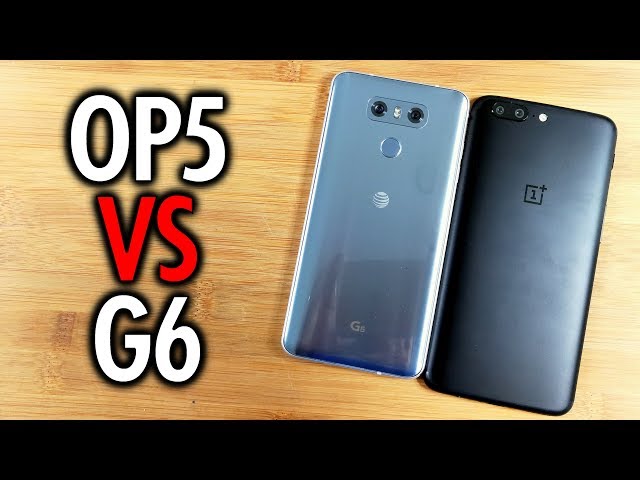 OnePlus 5 vs LG G6: How much do price cuts matter? | Pocketnow