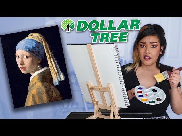 I Painted A 17th Century Masterpiece With $1 Dollar Store Supplies..