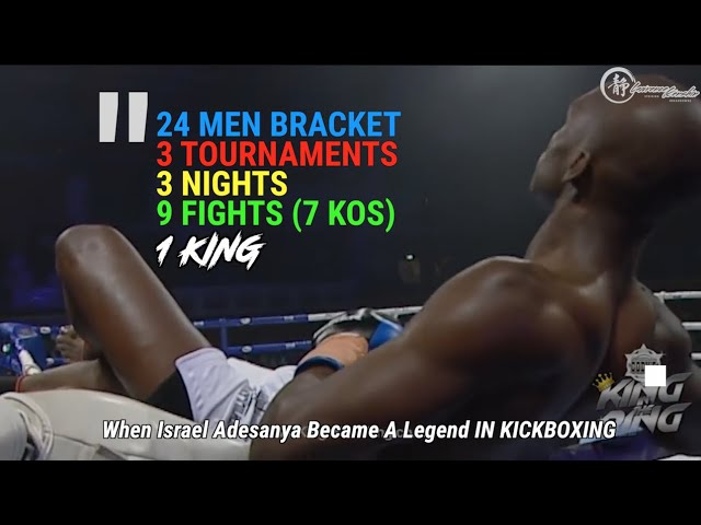 24 Men, 1 King | Israel Adesanya's Most Spectacular Feat to Date