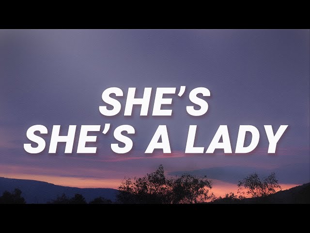 Ricky Montgomery - She is she is a lady (Line without a hook) (Lyrics)