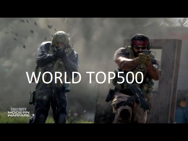 WORLD TOP-500 Call Of Duty:Modern Warfare(2019)