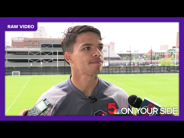 Raw: Célio Pompeu on signing new contract with St. Louis CITY SC