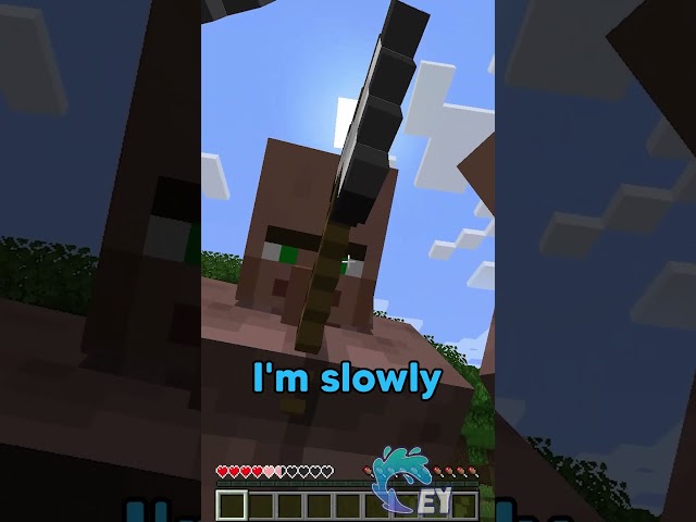 Minecraft, But Taking Damage Makes me Smaller!