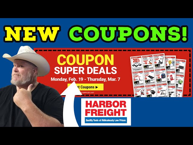 What to Buy at Harbor Freight! (2/19 - 3/7)