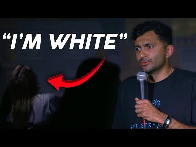 Comedian Confused By White Lady's Job - Nimesh Patel | Stand Up Comedy (Crowd Work)