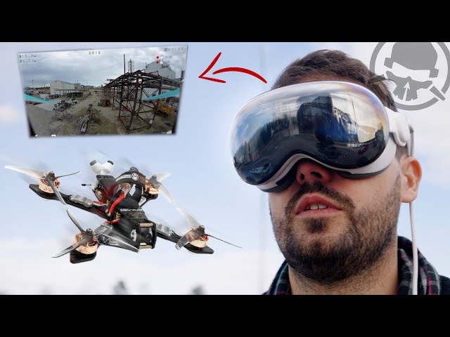 Flying Drones with the Apple Vision Pro - the $4000 FPV Goggle