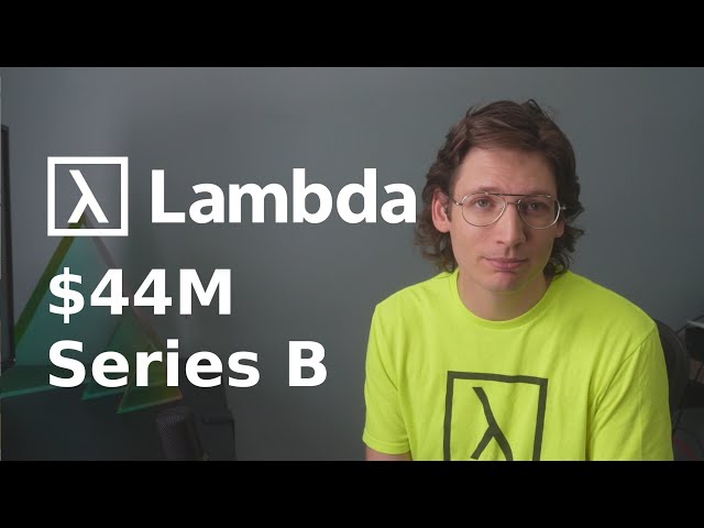 Lambda raises $44M to build the world's best cloud for training AI
