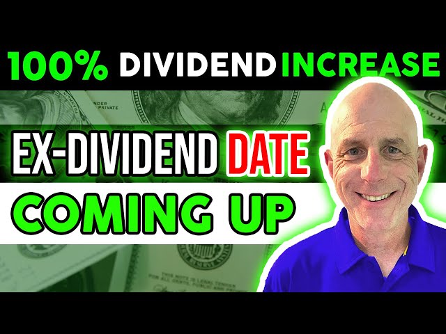This Stock is DOUBLING its Dividend | Just Bought a Bunch of Shares | Ex-Dividend Date Coming Up