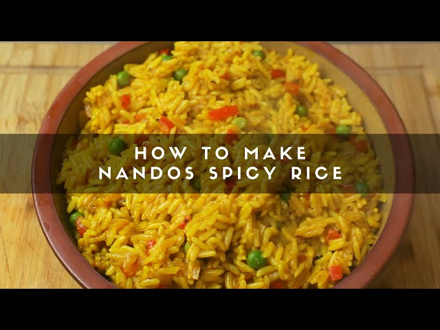How to Make Nando's Spicy Rice