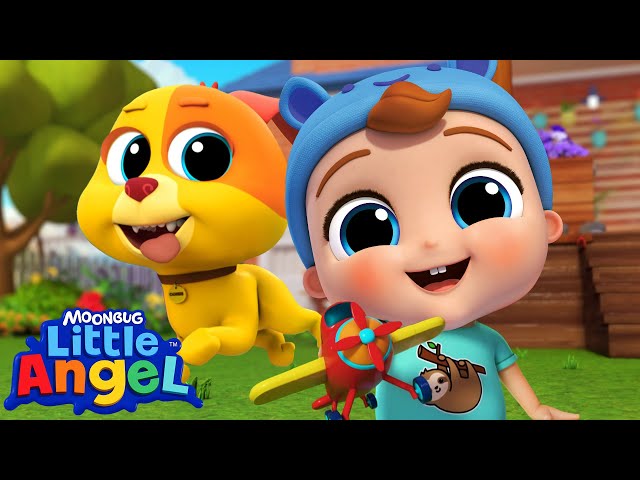 Learn to Play Together (Bingo & Baby John) | @LittleAngel Kids Songs & Nursery Rhymes