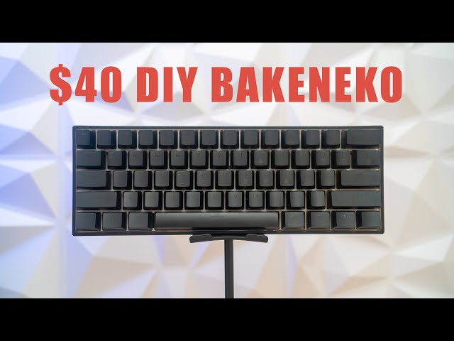 I Upgraded a $40 Amazon Keyboard Into a BAKENEKO
