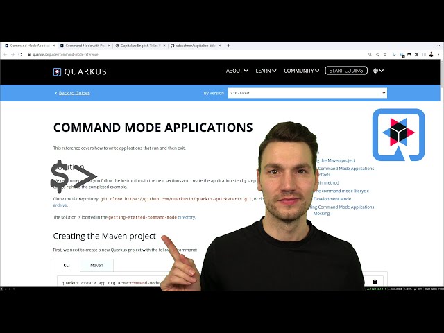 Creating Command Line Tools With Java, Quarkus & GraalVM
