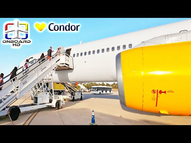TRIP REPORT | We Fly the Overpowered Plane! | CONDOR B757 | Mallorca to Dusseldorf