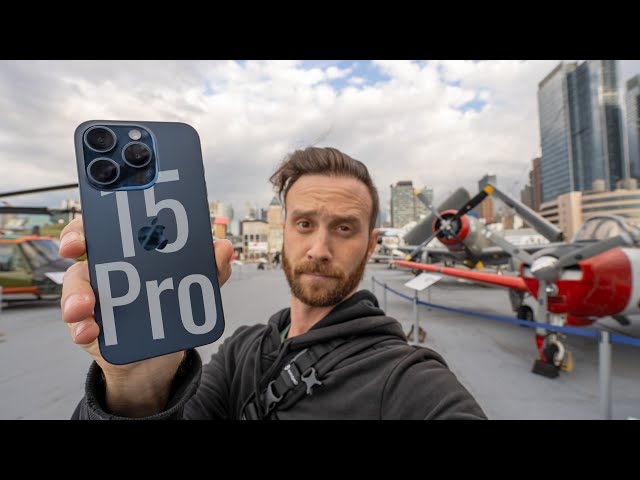 Apple iPhone 15 Pro Real-World Test (Day in the Life Review)