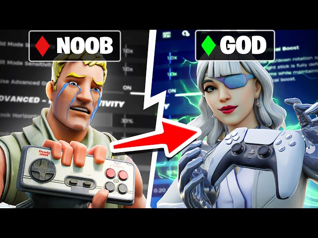 How to INSTANTLY improve controller MECHANICS in Fortnite (GET BETTER AT FORTNITE!)