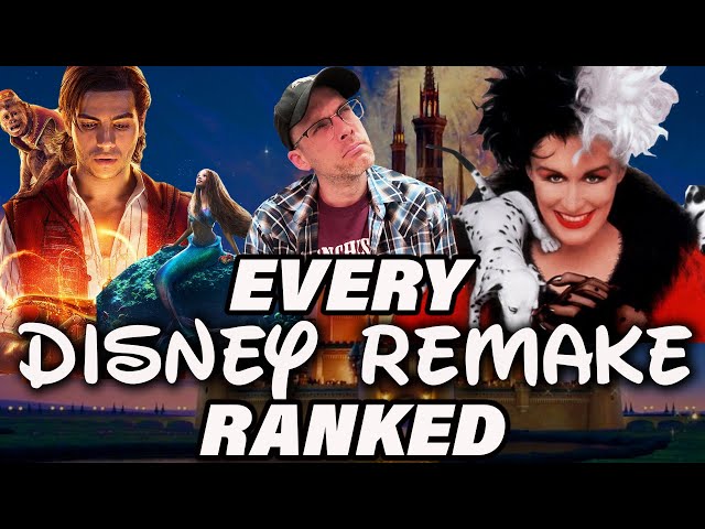 Every Live Action Disney Remake Ranked!