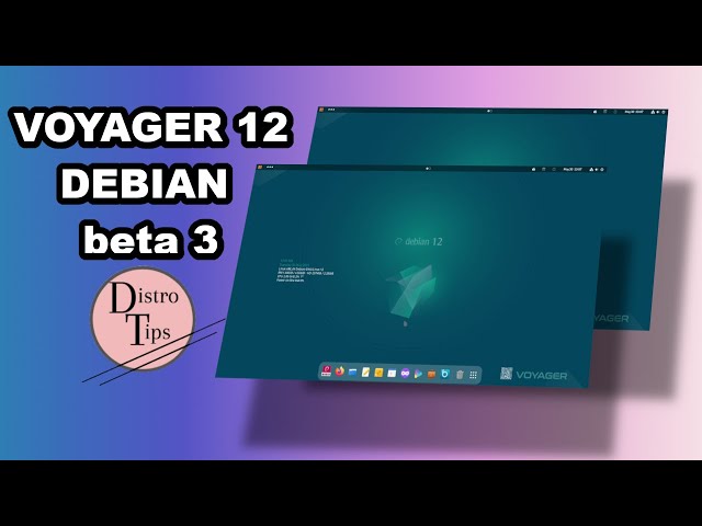 VOYAGER LINUX.Voyager 12 Debian beta 3.Voyager 12 review.