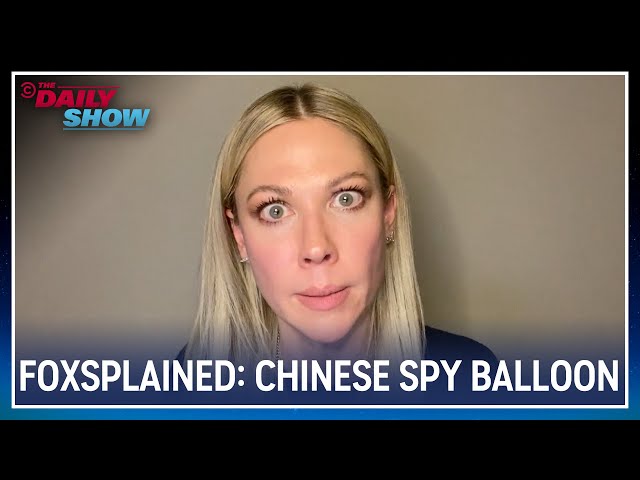 Desi Lydic Foxsplains: The Chinese Spy Balloon | The Daily Show