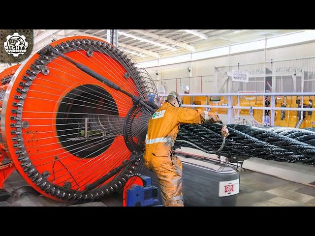 Incredible Manufacturing Process Of Industrial Wire Rope