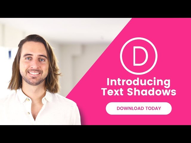 Divi Feature Update! Introducing Brand New Text Shadow Options For All Modules