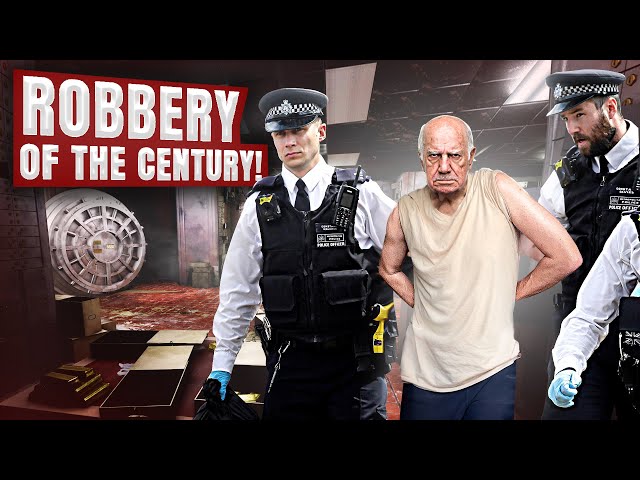 ROBBERY OF THE CENTURY - 70 YEAR OLD MAN FOOLED the COPS - Big HEIST!