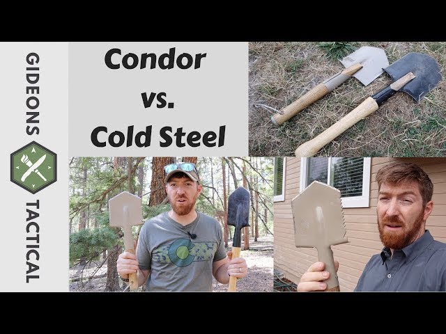 "Tactical" Shovels: Condor vs. Cold Steel