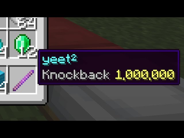 I secretly used Knockback 1,000,000 in Minecraft Bedwars...