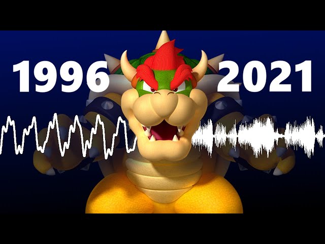 Why doesn't Bowser's voice sound like it used to?