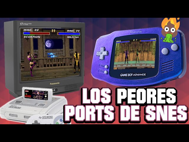 Los PEORES ports de SUPER NINTENDO en GAME BOY ADVANCE