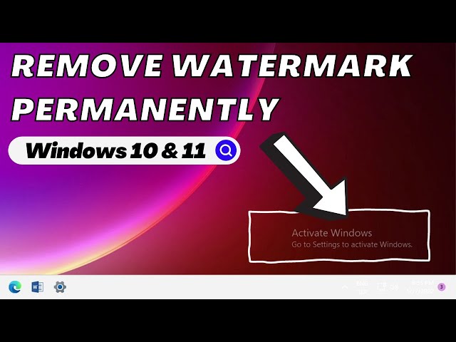 How to Remove Activate Windows 11 Watermark Permanently 2022-2023