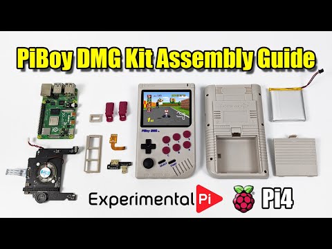 PiBoy DMG - Raspberry Pi 4 GameBoy