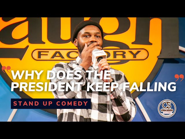 Why Does the President Keep Falling - Comedian Kazeem Rahman - Chocolate Sundaes Standup Comedy