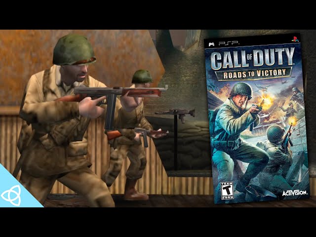 Call of Duty: Roads to Victory (PSP Gameplay) | Demakes