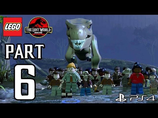 LEGO Jurassic World Walkthrough PART 6 (PS4) Gameplay No Commentary[1080p] TRUE-HD QUALITY
