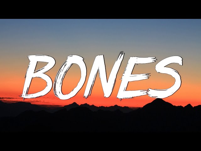 Bones  - Imagine Dragons (Lyrics)