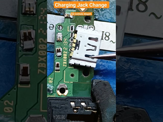 How To Change Mobile Phone Charging Jack In 1 Minute #mobilerepairing