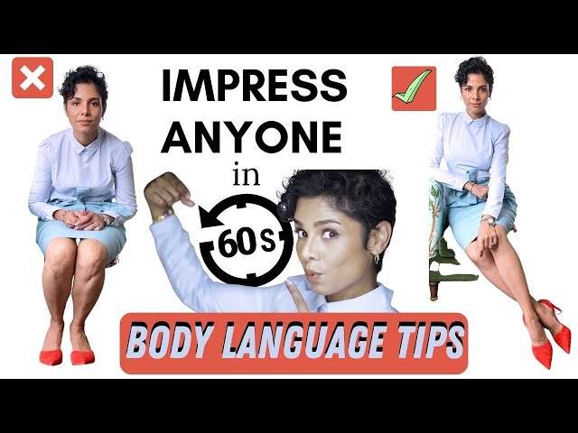 How to make a GOOD FIRST IMPRESSION- Correct your BODY LANGUAGE MISTAKES