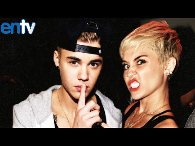 Justin Bieber and Miley Cyrus Hardcore Flirting