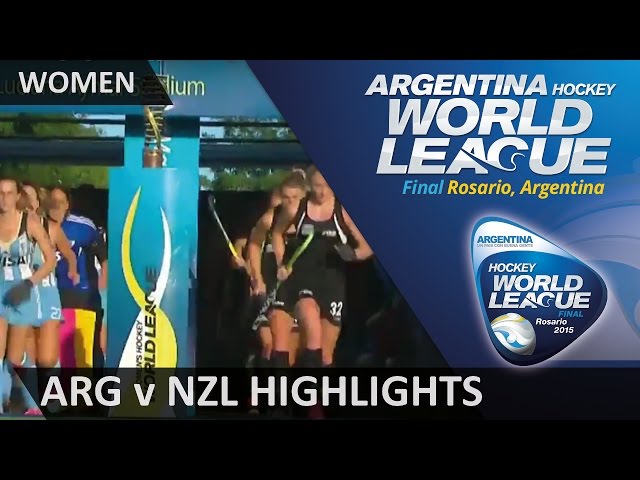 Argentina v New Zealand Final Match Highlights #HWL2015 #Rosario